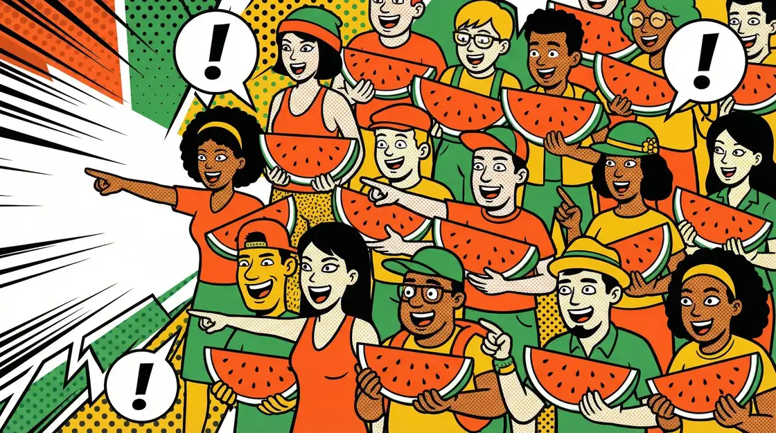 吃瓜网 吃瓜群众讨论区漫画横幅